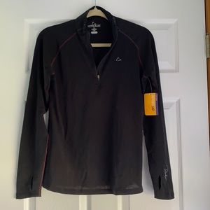 Black dri release workout shirt